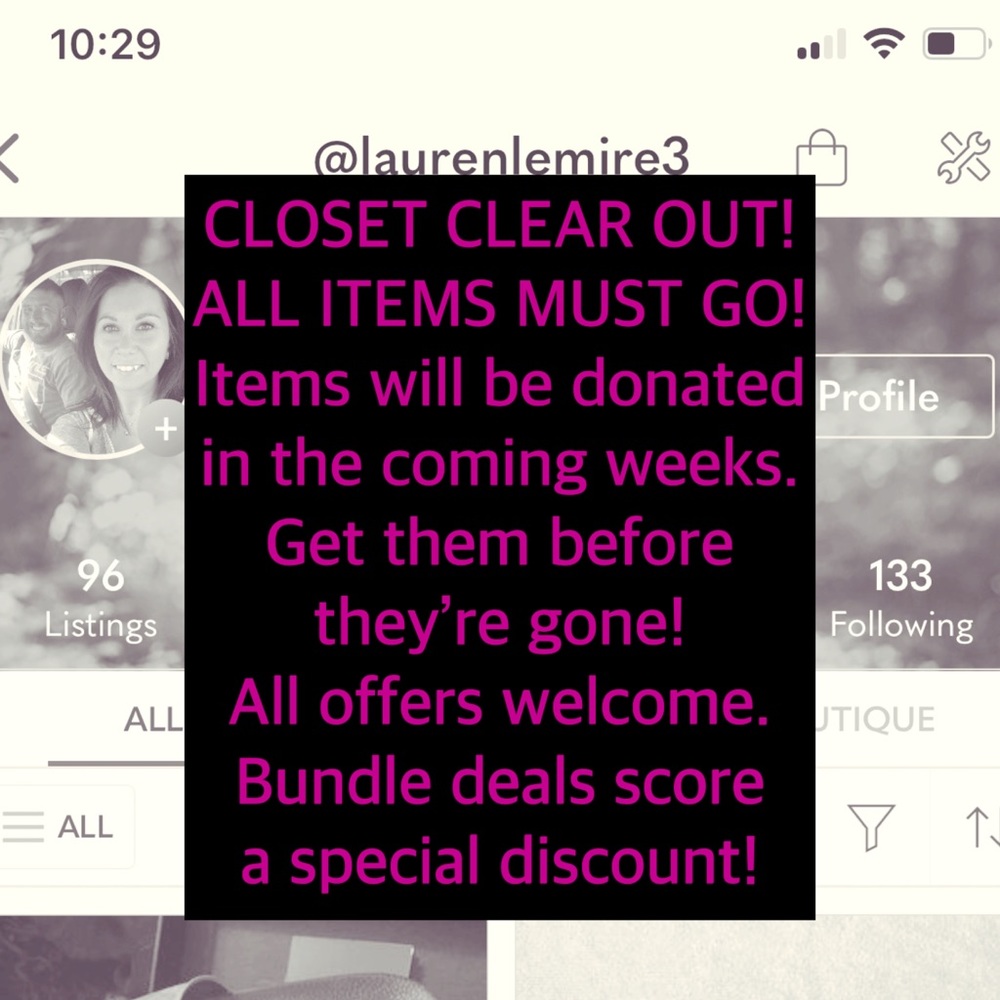 EVERYTHING MUST GO!